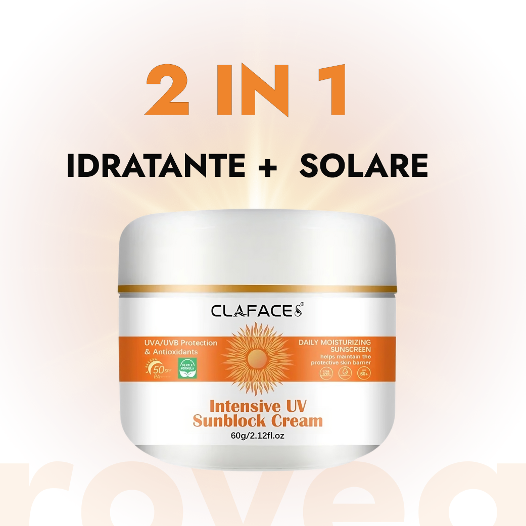 Crema solare idratante anti-età