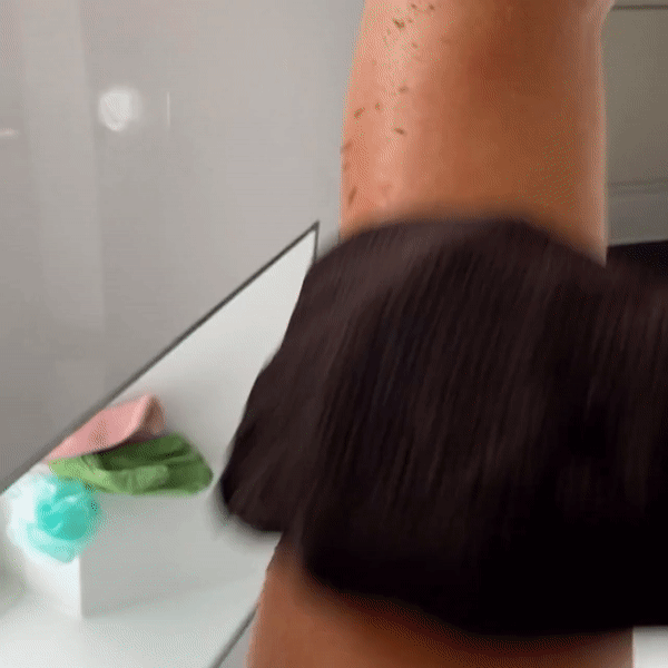 Guanto Esfoliante in Seta