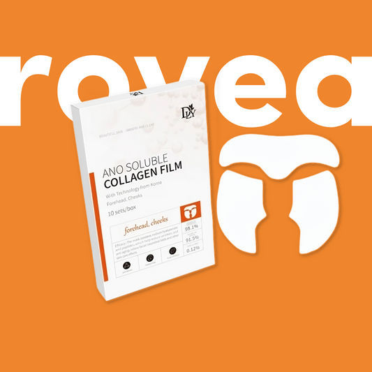 Maschera Coreana al Collagene Invisibile (Guance e fronte)