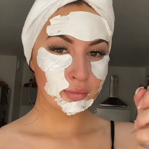 Maschera Coreana Invisibile al Collagene (Contorno Occhi)